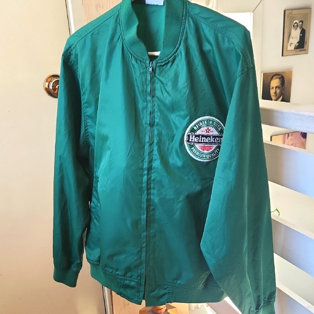 Heineken Green Bomber Jacket
